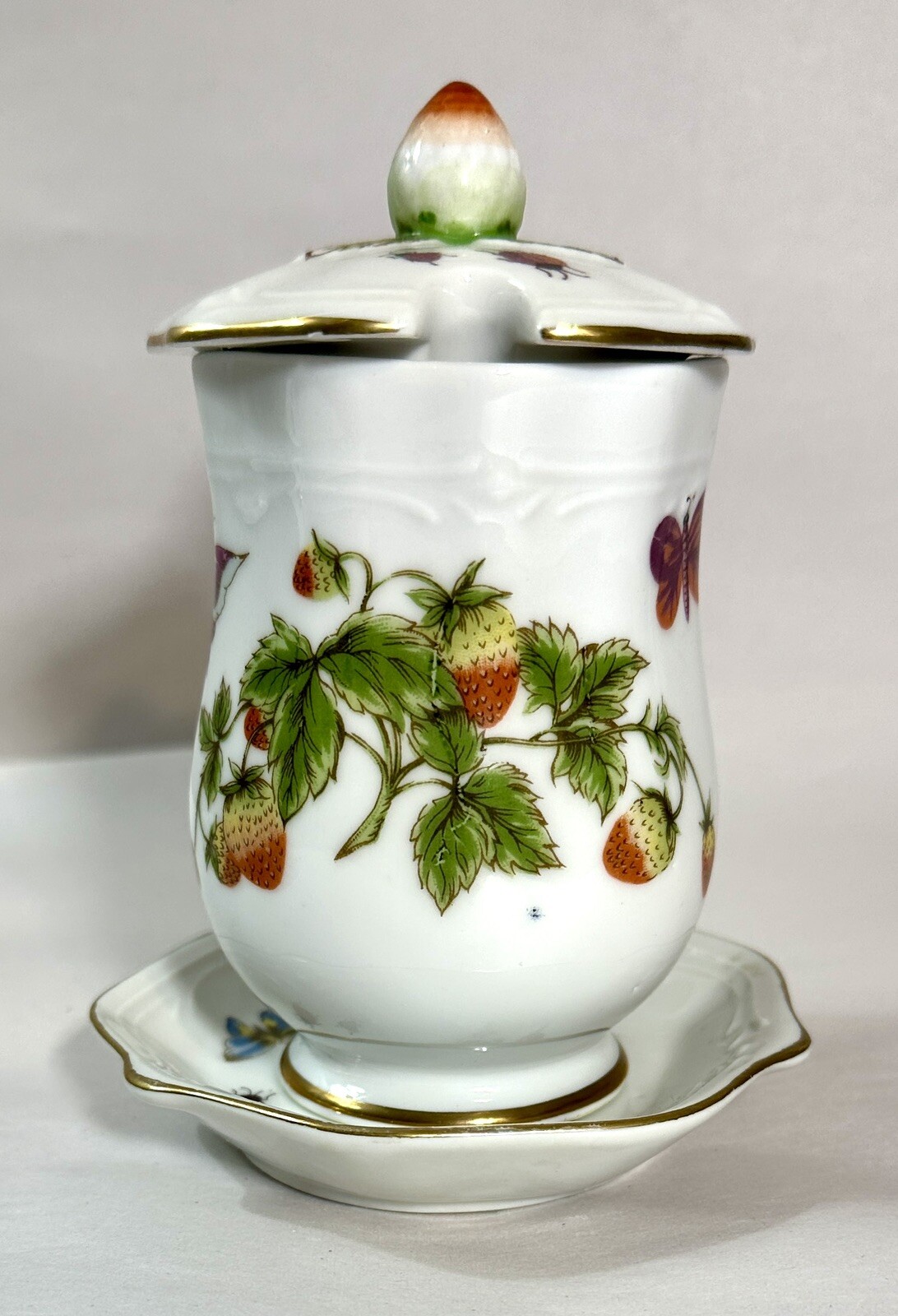 Vintage Ardalt Lenwile Honey Pot and Sugar Bowl - Made in Japan - Image 8