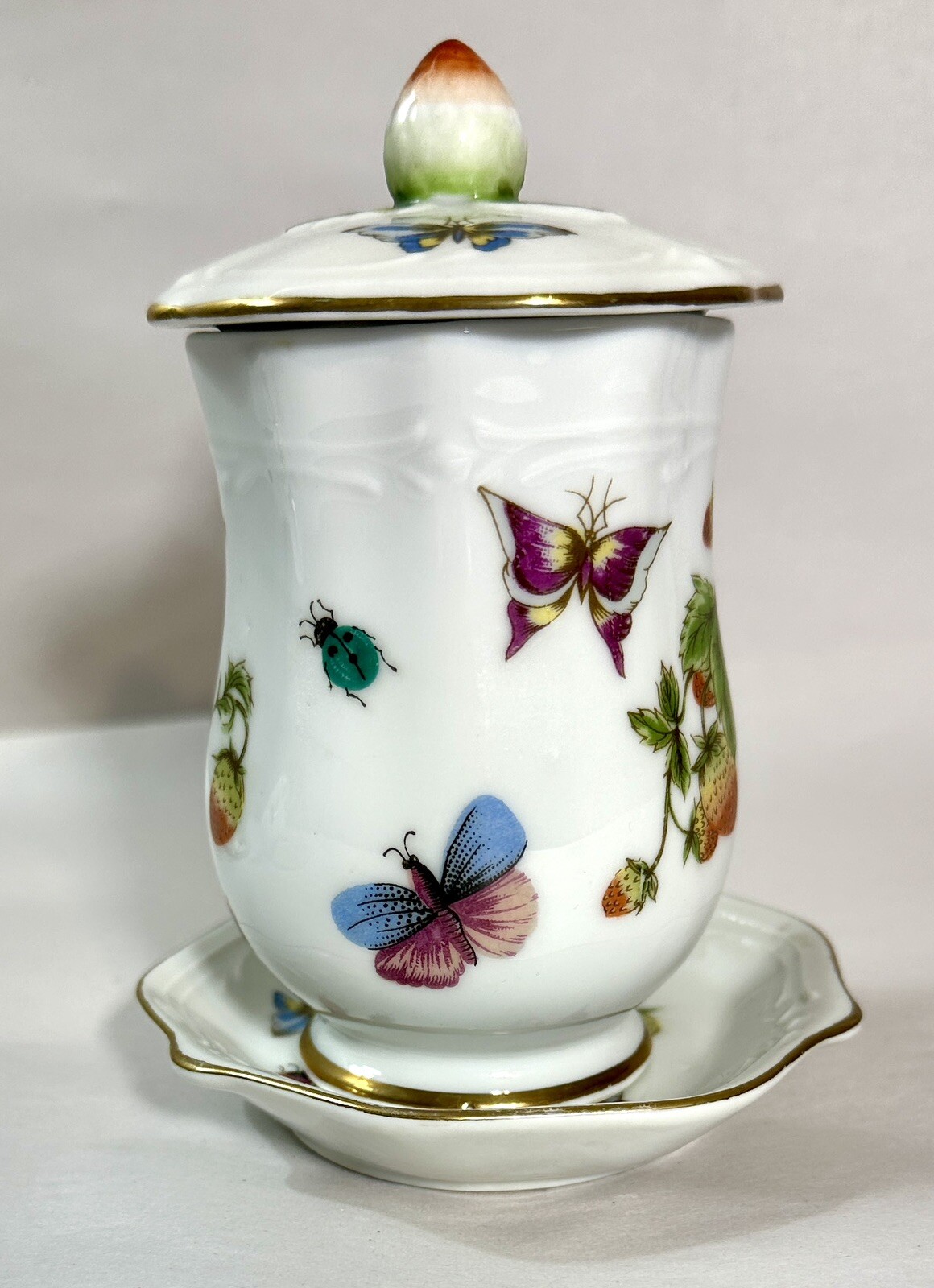 Vintage Ardalt Lenwile Honey Pot and Sugar Bowl - Made in Japan - Image 9