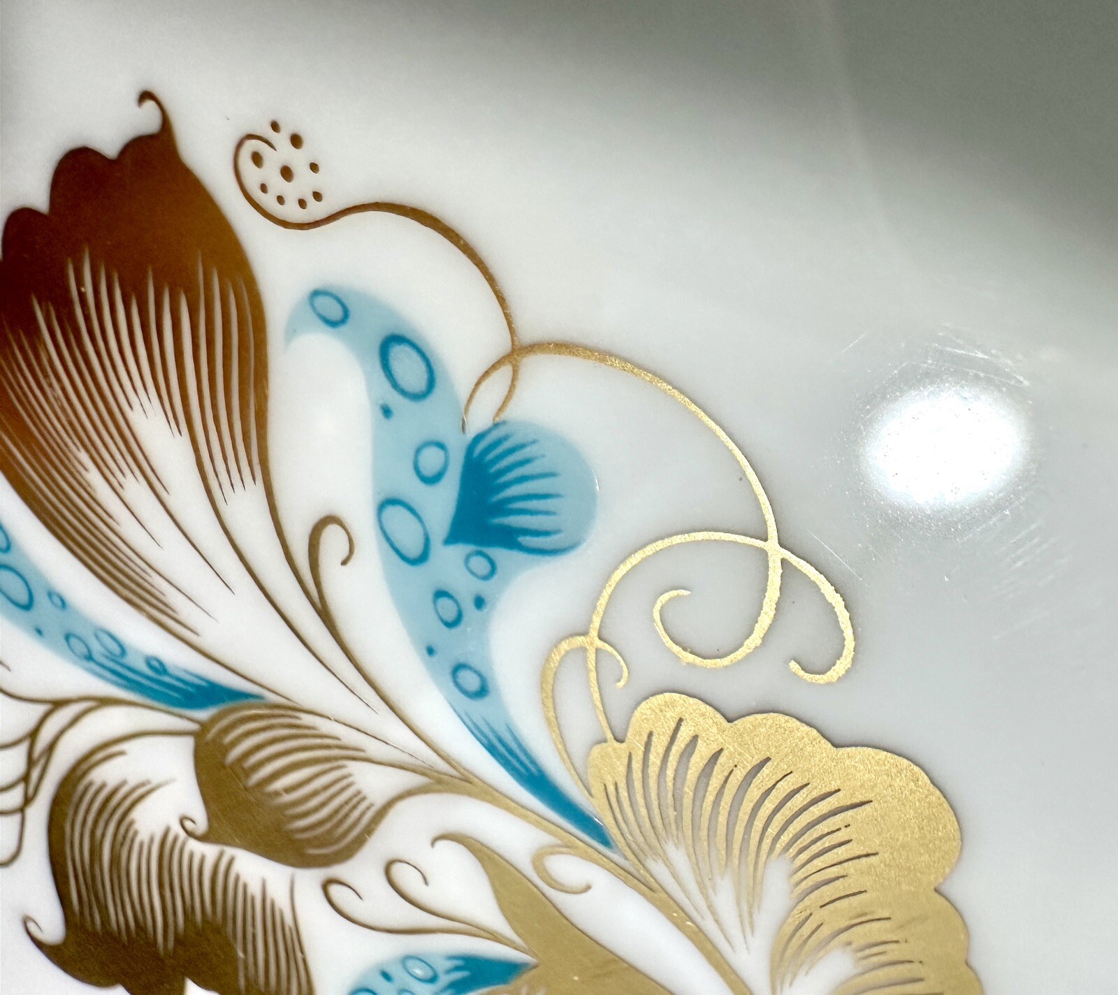 Coalport Strange Orchid Chop Plate / Platter - 12"  UK Made - Image 6