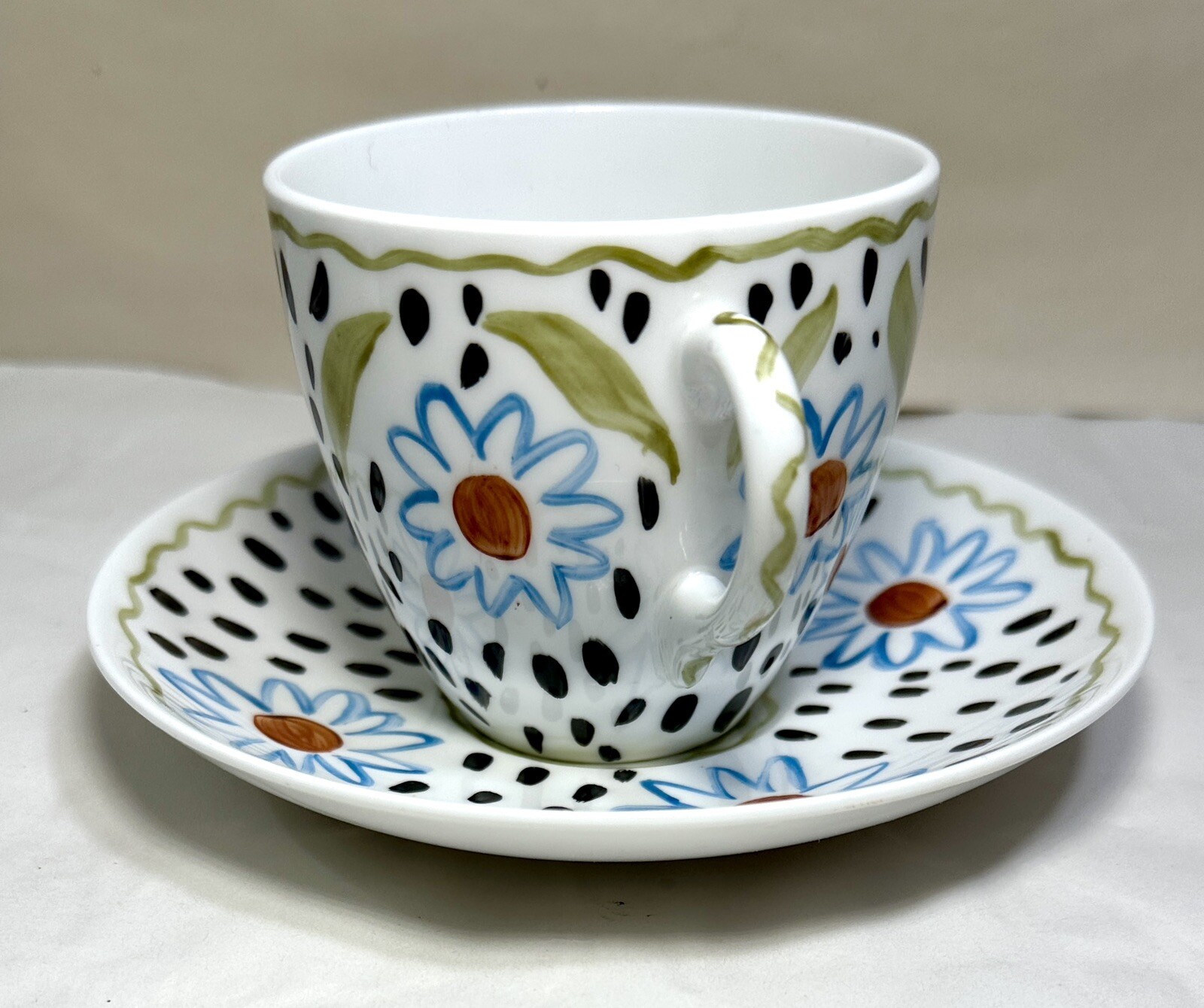 Angelica Bell 1934 Foley England Bone China Tea Cup & Saucer - Mint - Image 1