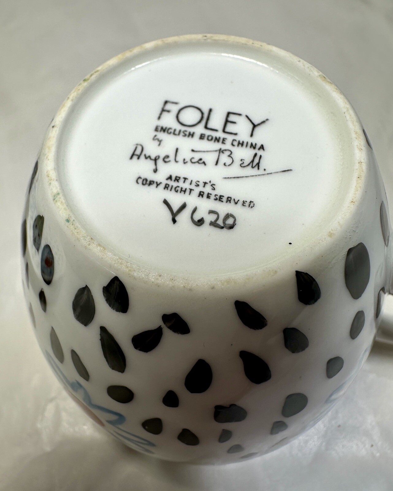 Angelica Bell 1934 Foley England Bone China Tea Cup & Saucer - Mint - Image 6