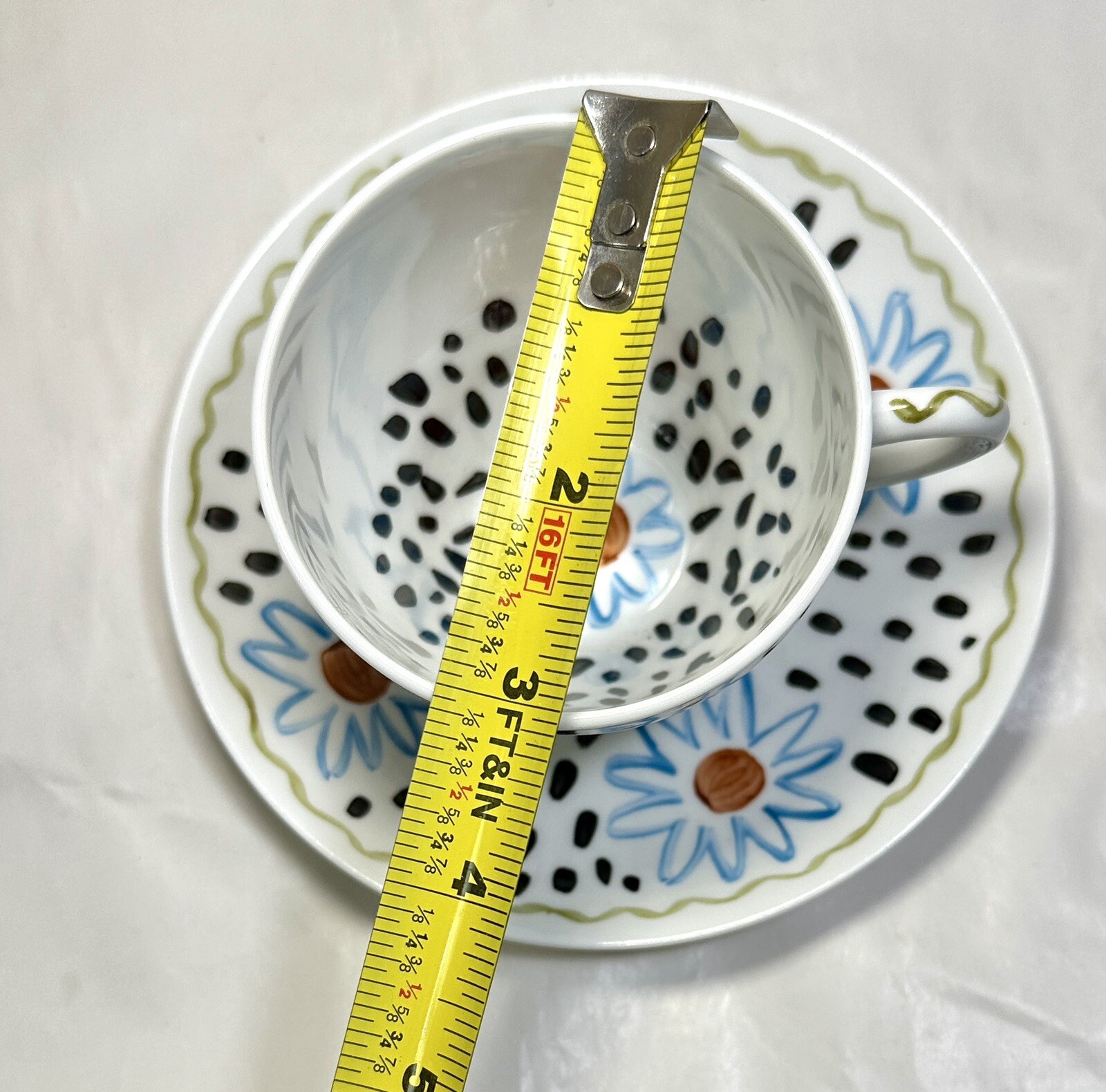 Angelica Bell 1934 Foley England Bone China Tea Cup & Saucer - Mint - Image 9