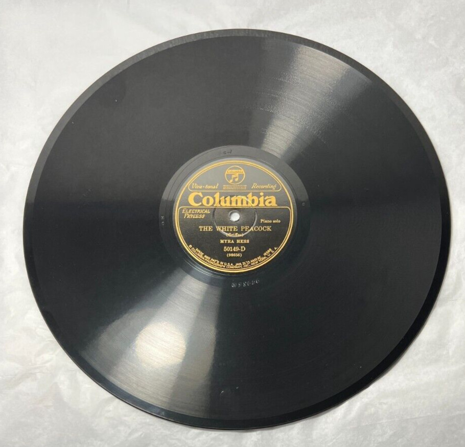 Myra Hess - The White Peacock / Ritual Fire Dance - Columbia 50149-D (1929) MM