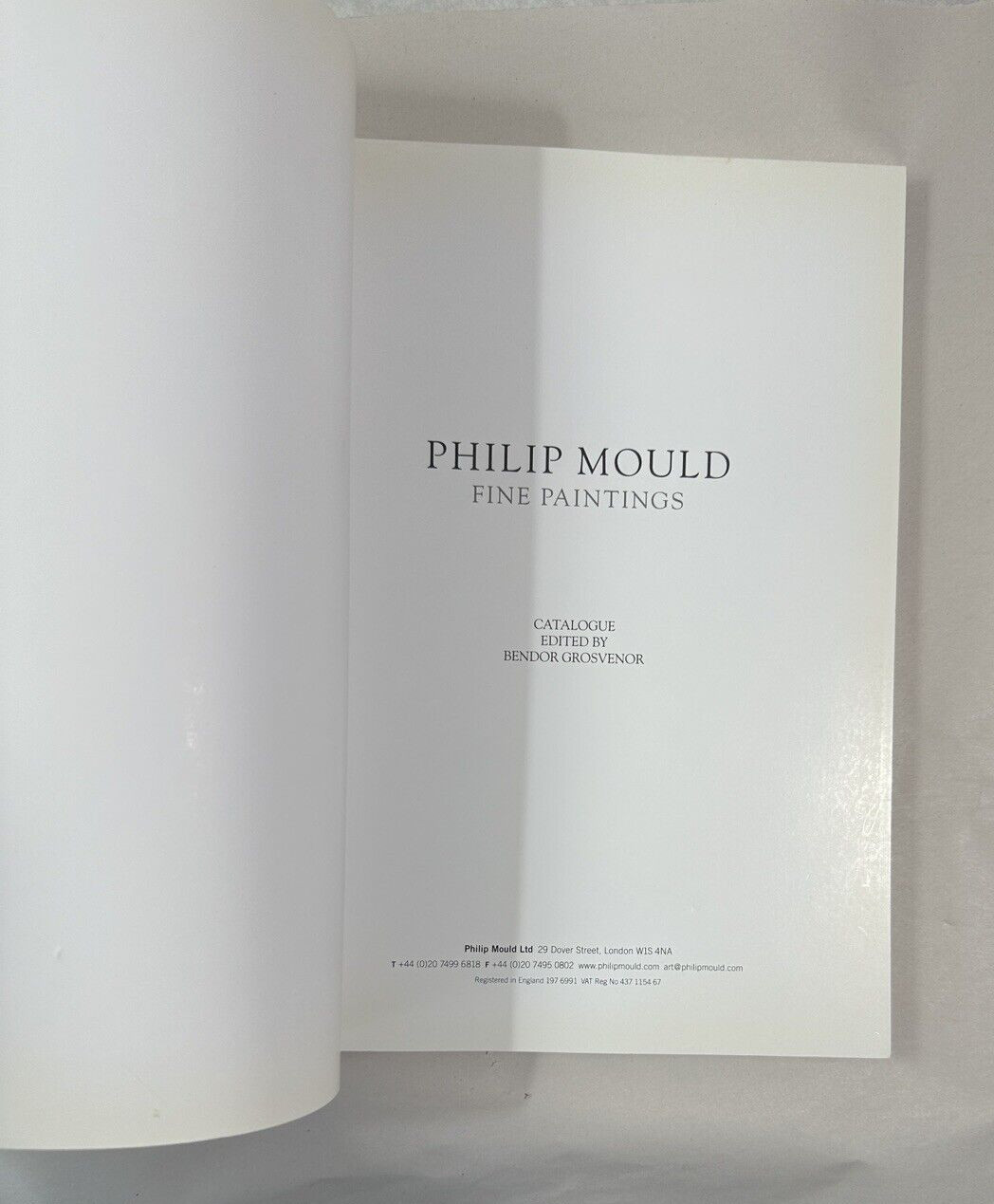 Philip Mould Fine Paintings - Fine Art Catalogue - 2007 “Lost Faces” Exhibit - Image 1