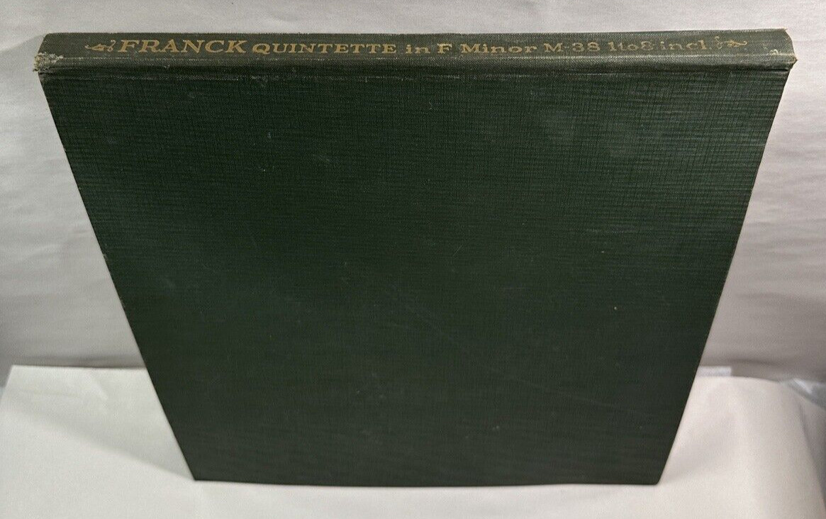 Alfred Cortot - Victrola– Set #M-38 “Quintette In F Minor” Franck - MM LPs - Image 11