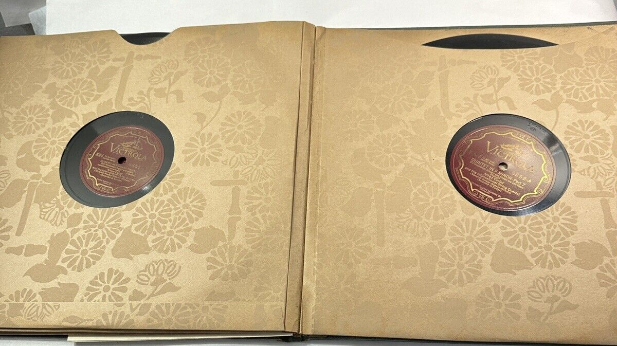 Alfred Cortot - Victrola– Set #M-38 “Quintette In F Minor” Franck - MM LPs - Image 8