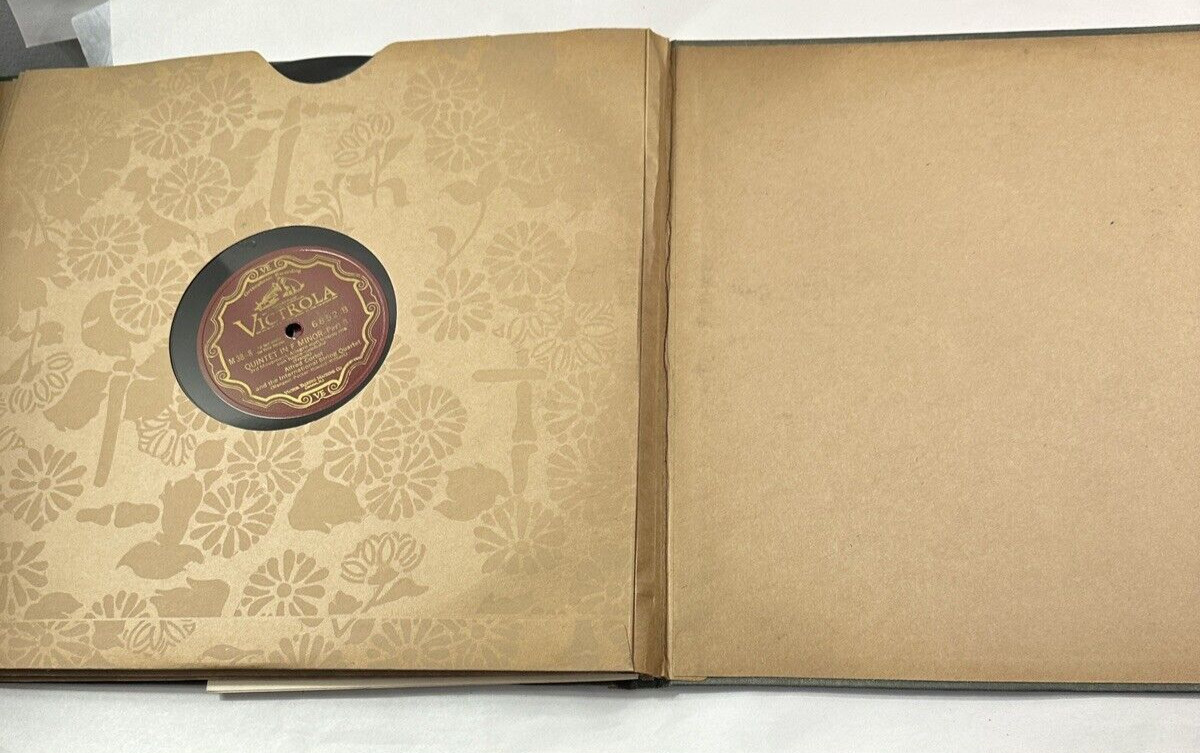 Alfred Cortot - Victrola– Set #M-38 “Quintette In F Minor” Franck - MM LPs - Image 9