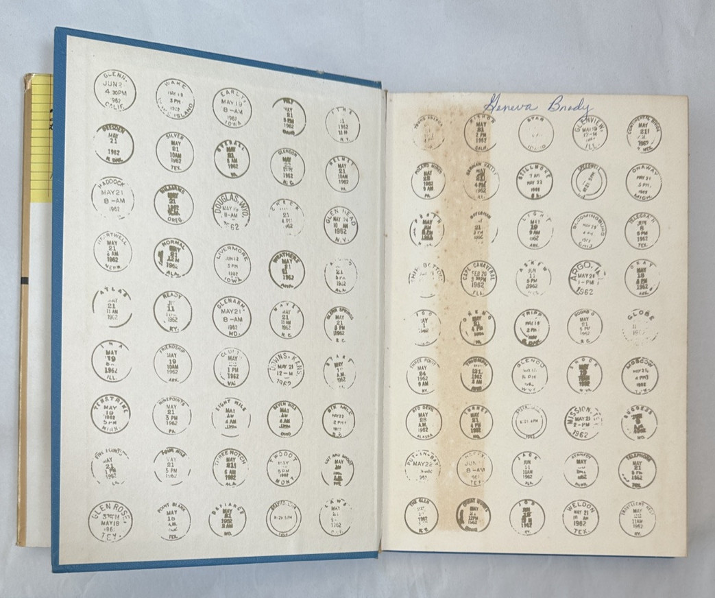 “P.S.  I Listened to Your Heart Beat” - Letters To John Glenn - 1964 HC/DJ - Image 2