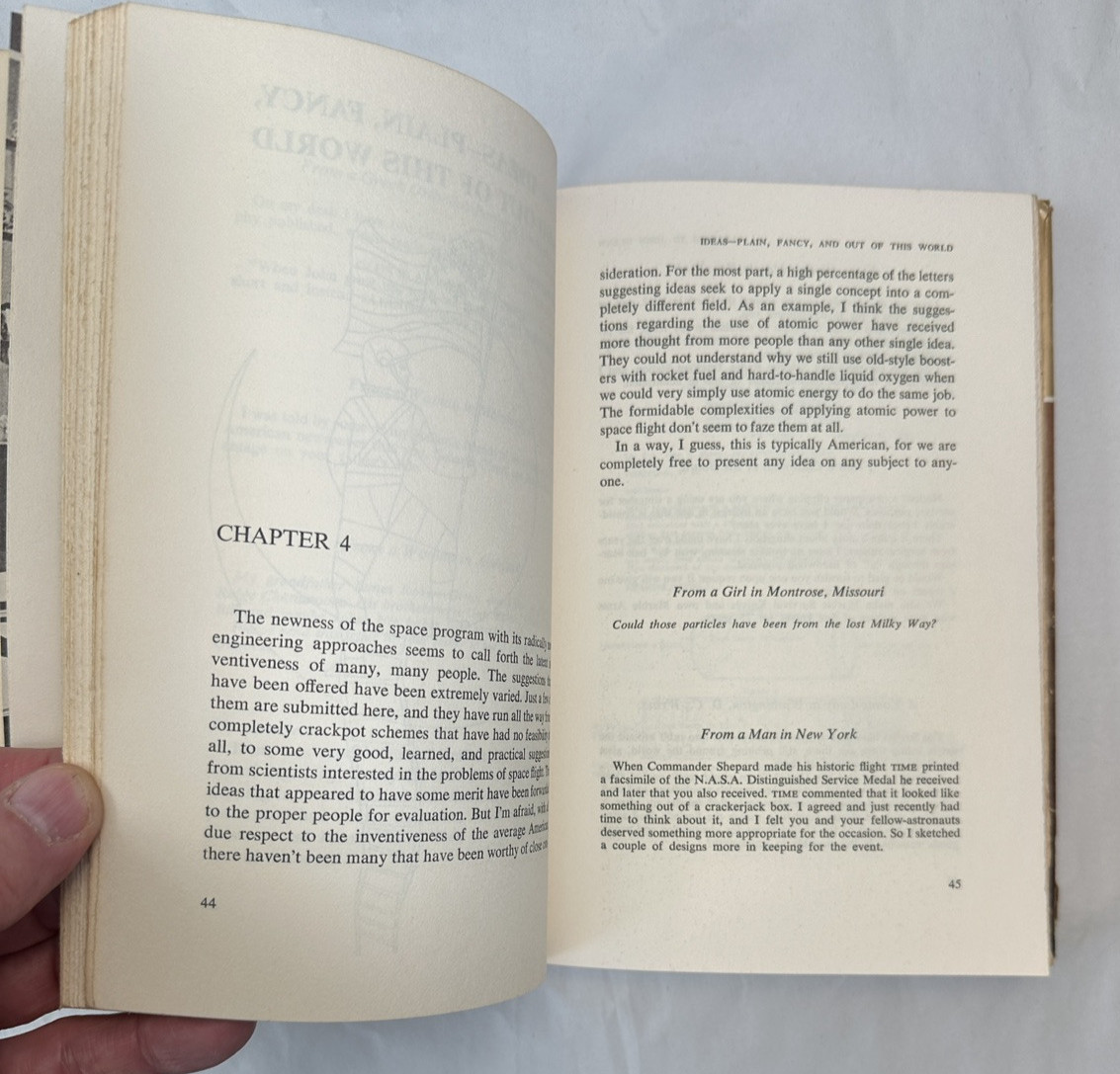 “P.S.  I Listened to Your Heart Beat” - Letters To John Glenn - 1964 HC/DJ - Image 6