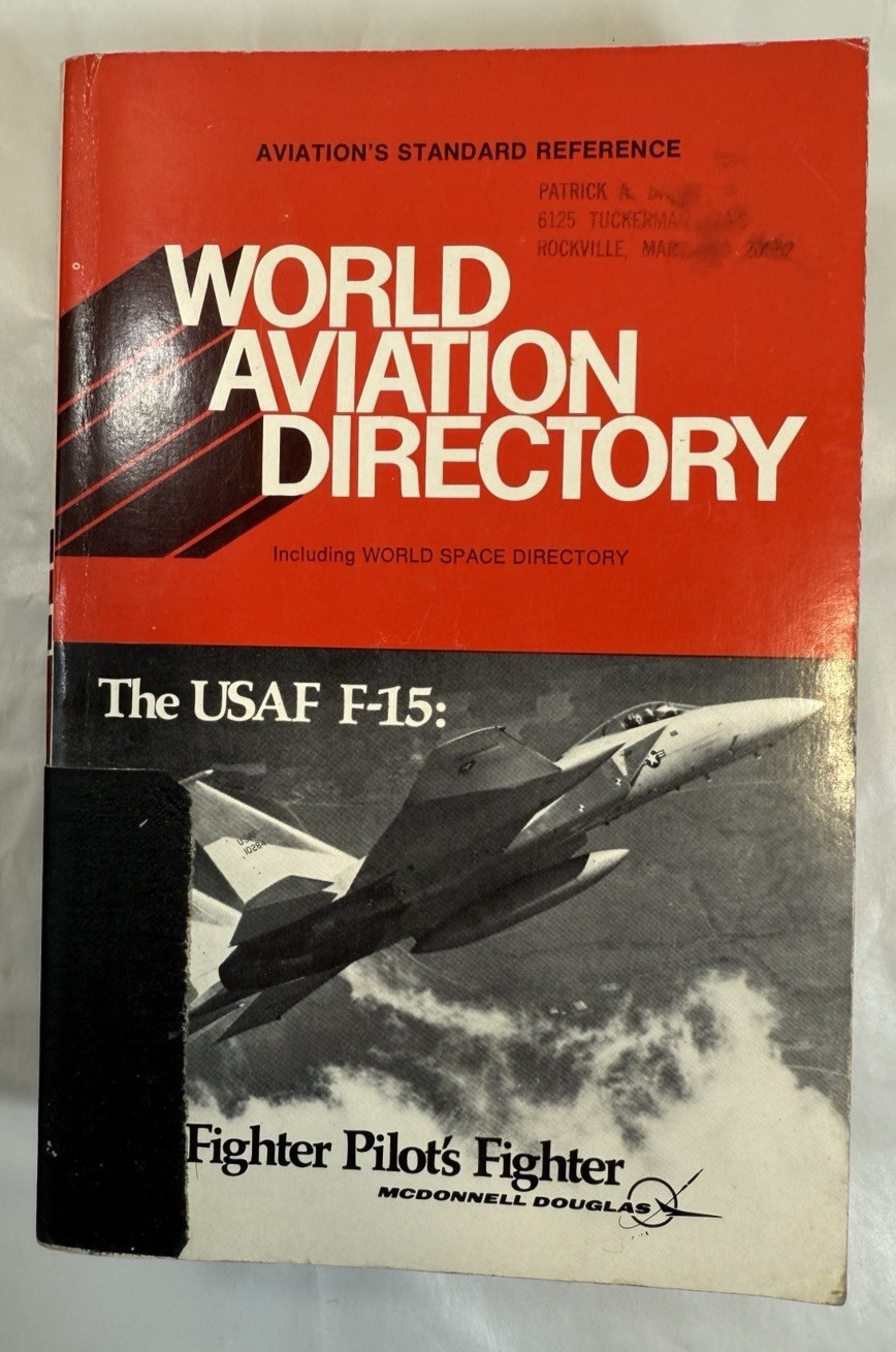 Spring 1974 World Aviation Directory Vol. 34 No. 2