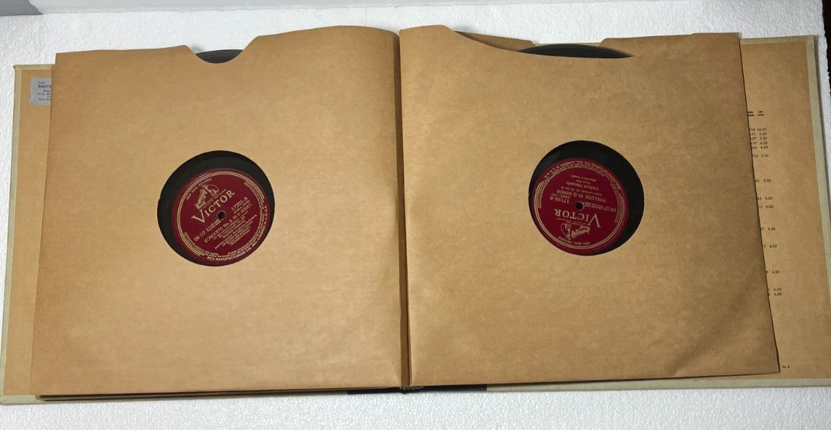 VLADIMIR HOROWITZ Rachmaninoff: Concerto No. 3 In D Minor Victor DM-117 - 1930 - Image 11