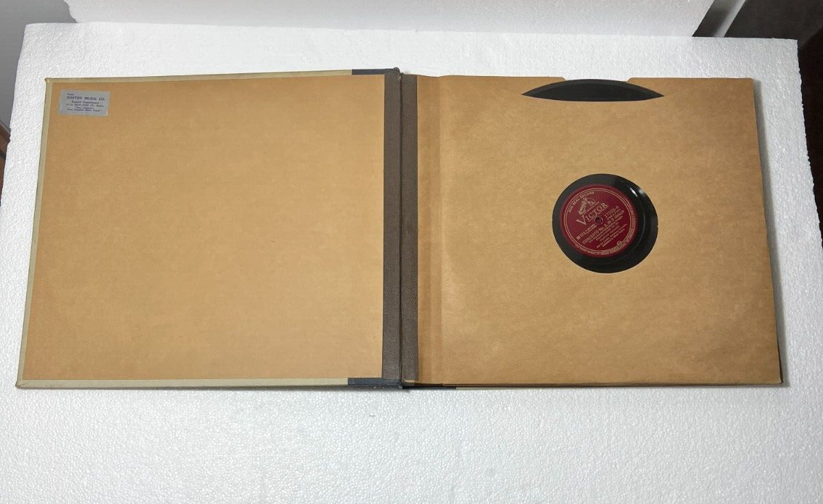 VLADIMIR HOROWITZ Rachmaninoff: Concerto No. 3 In D Minor Victor DM-117 - 1930 - Image 3