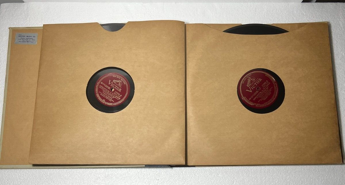 VLADIMIR HOROWITZ Rachmaninoff: Concerto No. 3 In D Minor Victor DM-117 - 1930 - Image 5