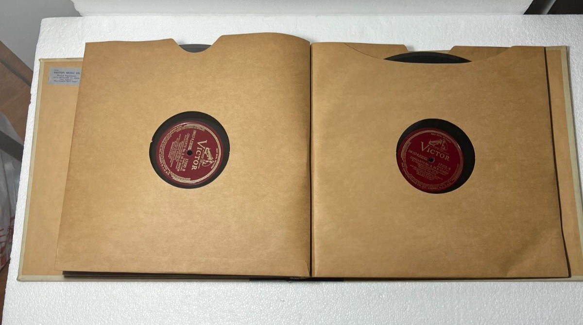 VLADIMIR HOROWITZ Rachmaninoff: Concerto No. 3 In D Minor Victor DM-117 - 1930 - Image 9