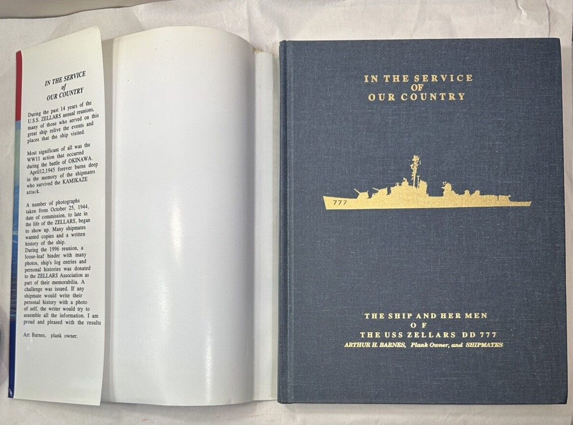 In the Service of Our Country: The Ship & Her Men of the U.S.S. Zellars Dd 777 - Image 1
