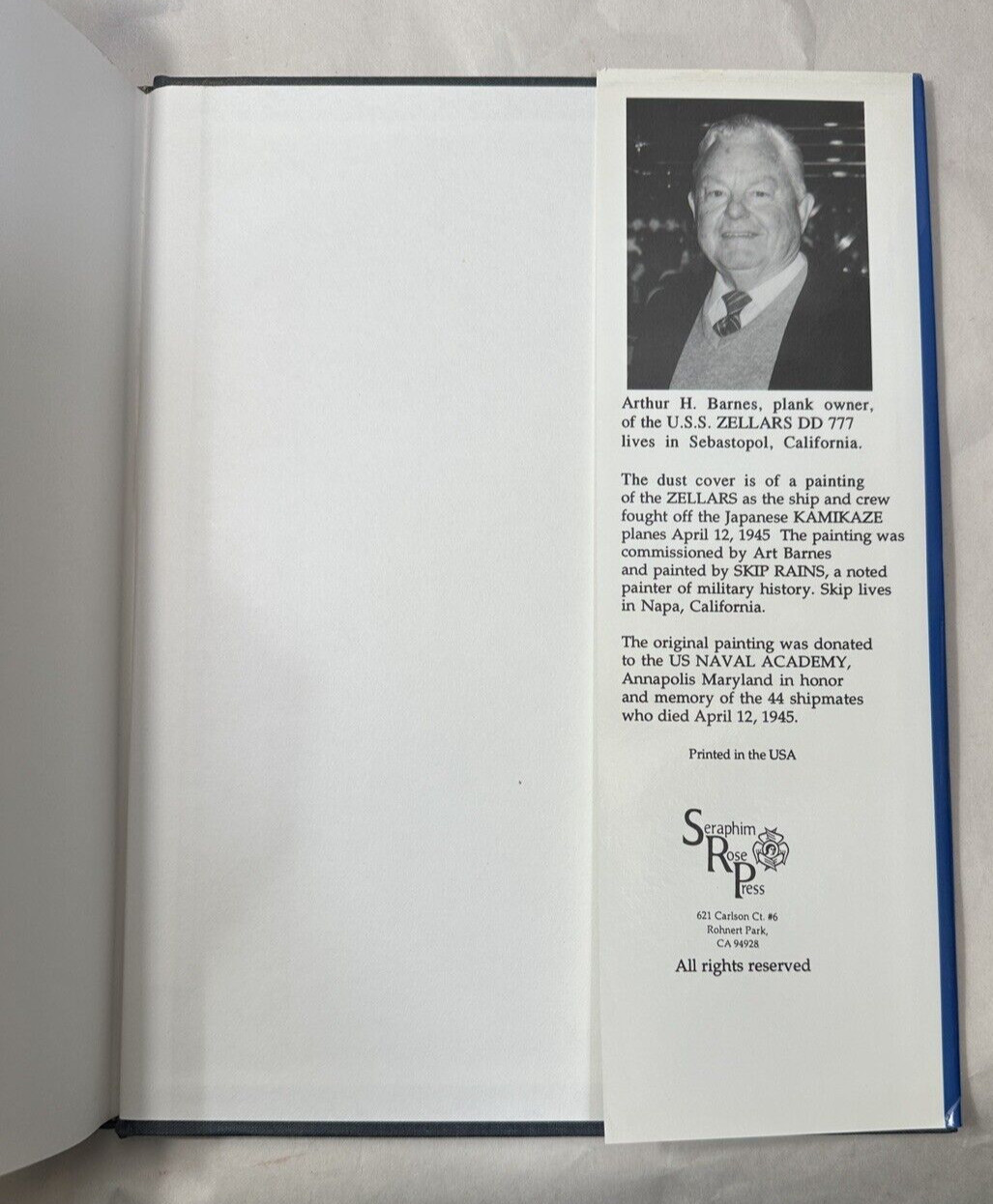 In the Service of Our Country: The Ship & Her Men of the U.S.S. Zellars Dd 777 - Image 12