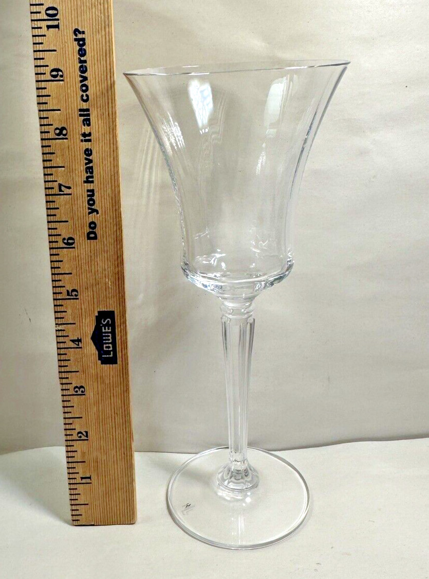 Ralph Lauren Garland Crystal Wine Water Goblet - 9" Tall - Image 1