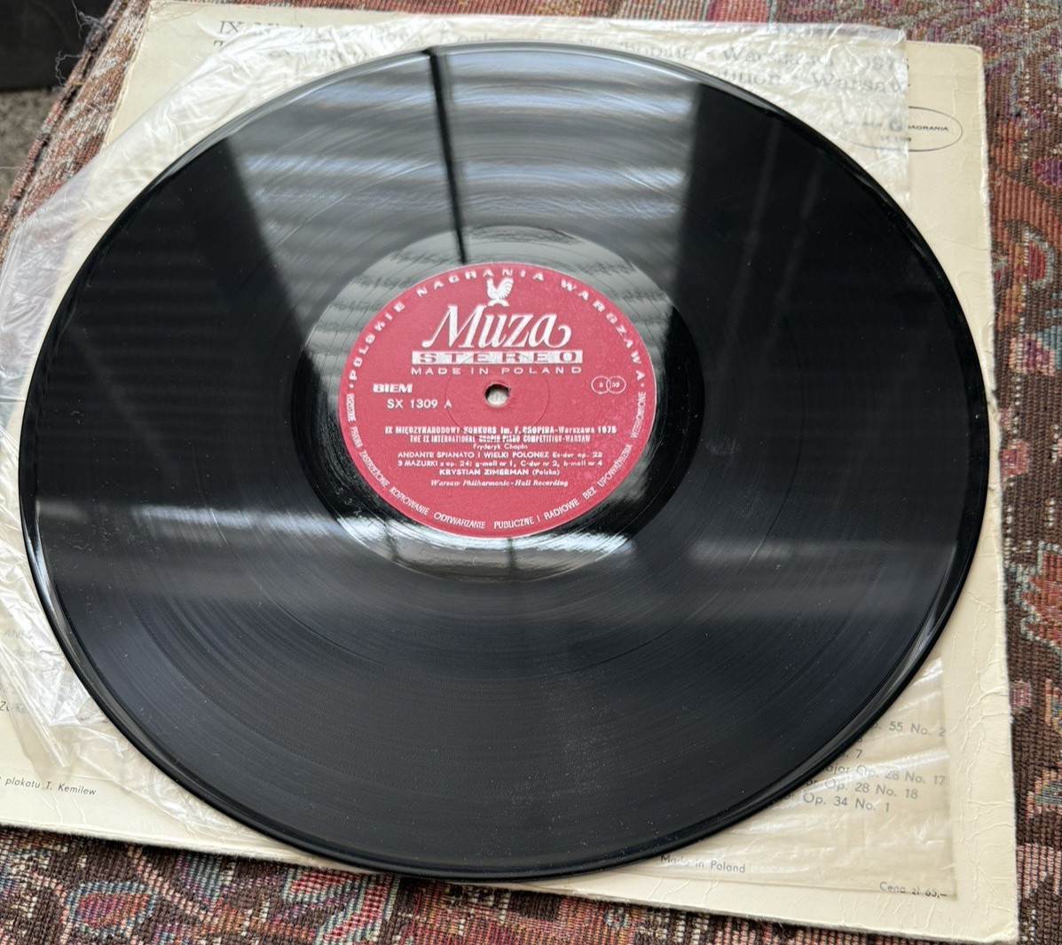 Frédéric Chopin, Krystian Zimerman - IX International Chopin Competition SX 1309 - Image 3