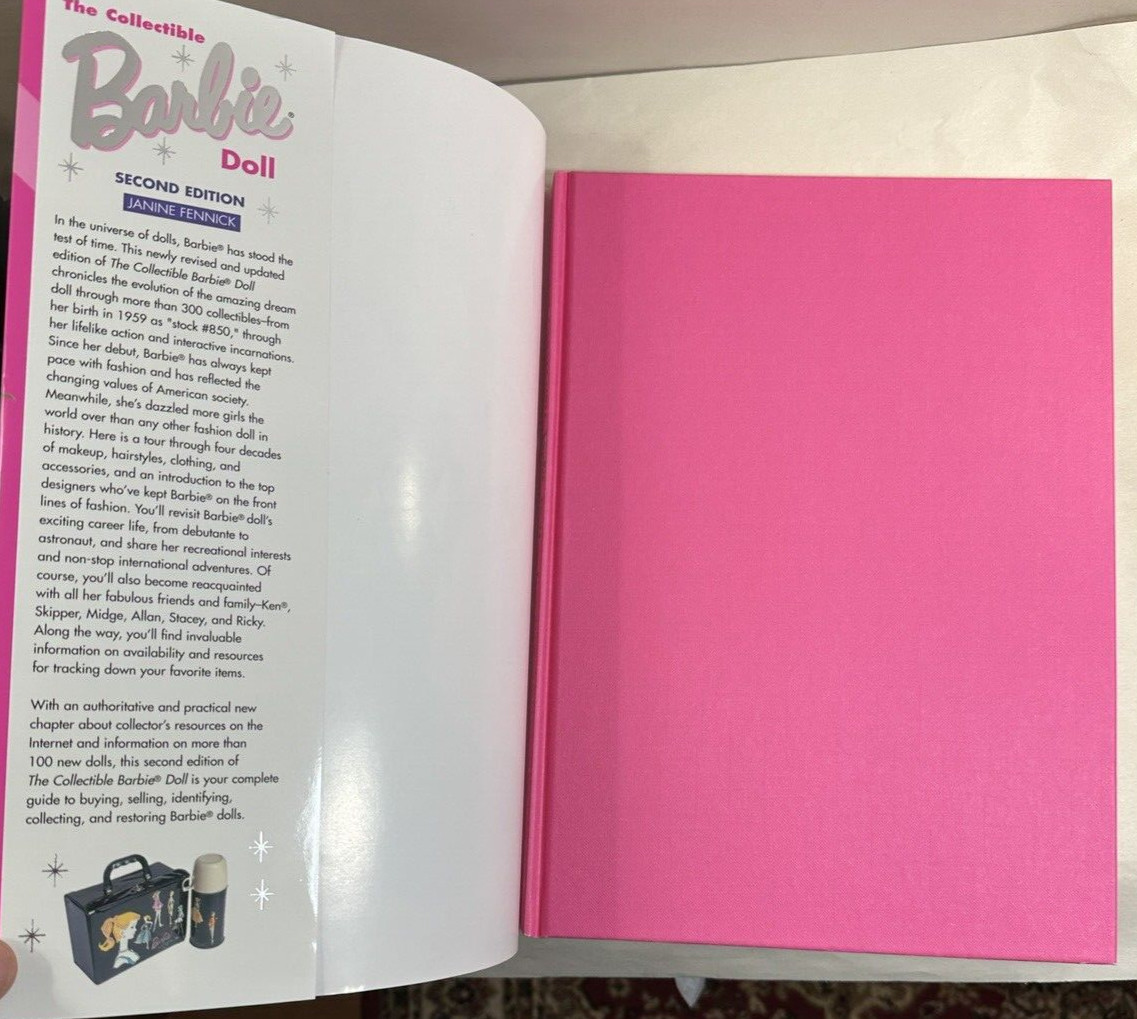 The Collectible Barbie Doll: An Illustrated Guide - Second Edition - Fennick NEW - Image 1