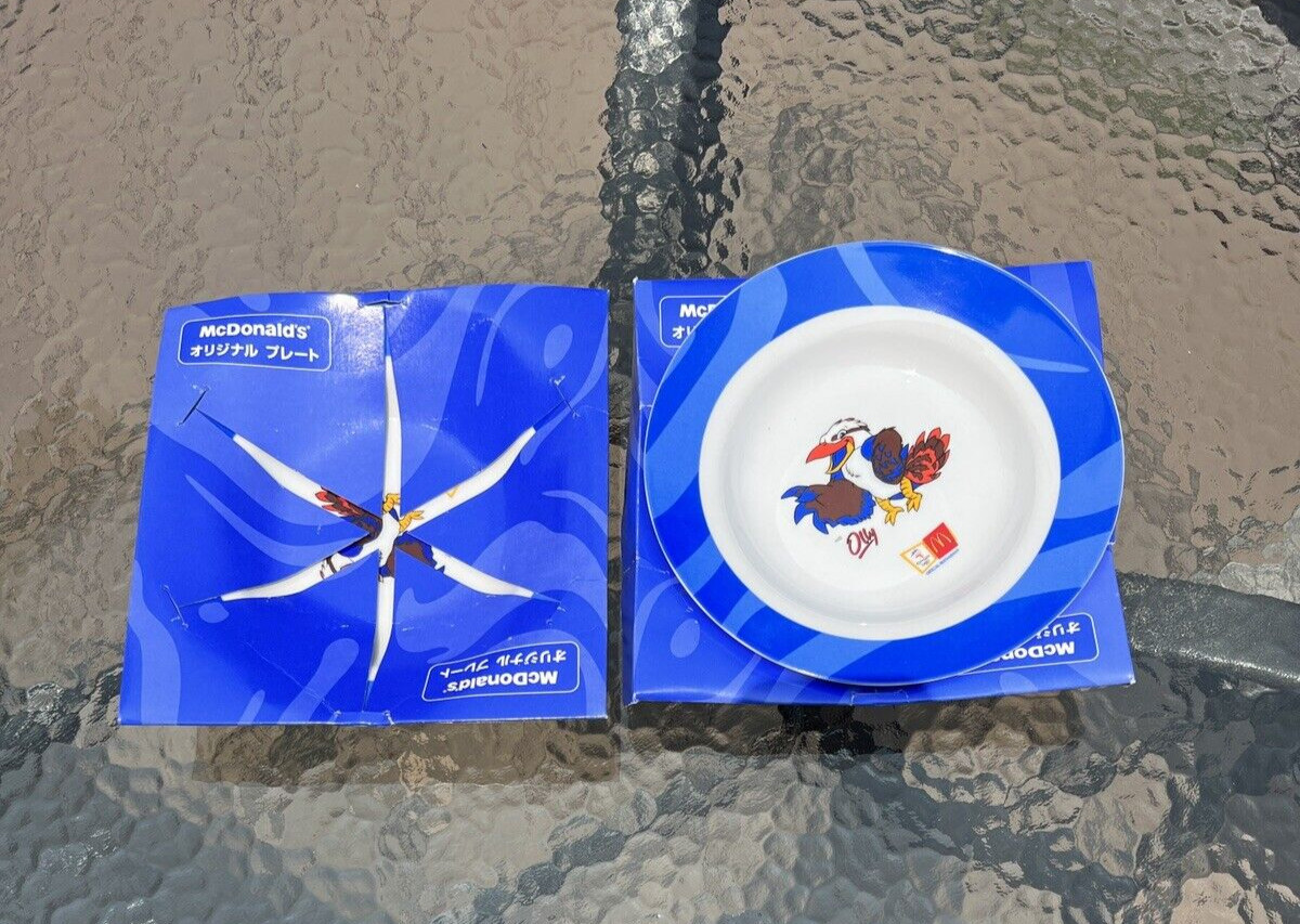 2000 Sydney Olympics McDonald Ceramic Plate Collection (5) - Original Packaging - Image 2