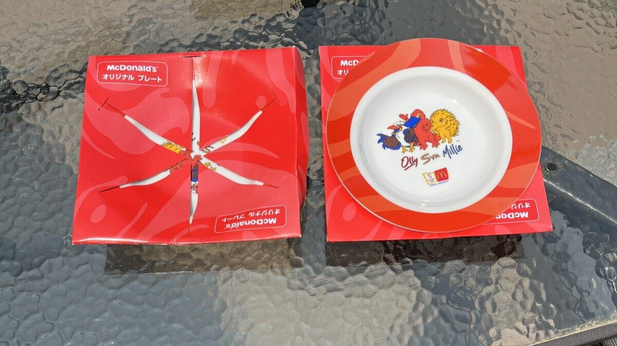 2000 Sydney Olympics McDonald Ceramic Plate Collection (5) - Original Packaging - Image 4