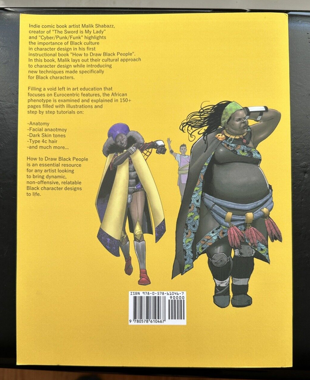 How to Draw Black People - Malik Shabazz - Image 1