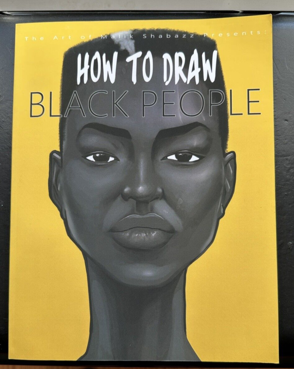 How to Draw Black People - Malik Shabazz