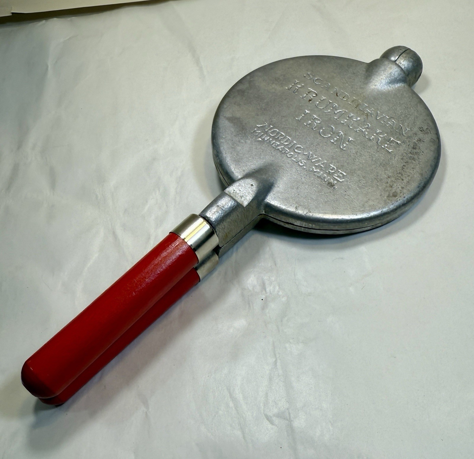 NORDIC WARE Cast Aluminum Scandinavian Krumkake Iron - Minneapolis - Image 6