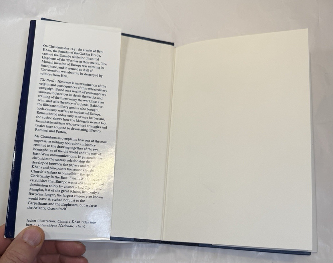 The Devil's Horsemen: The Mongol Invasion of Europe - James Chambers / HC DJ - Image 1