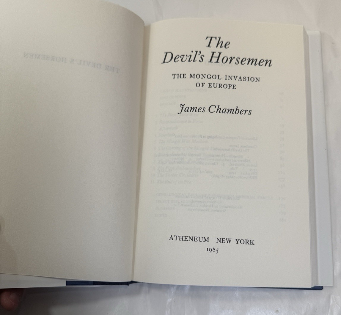 The Devil's Horsemen: The Mongol Invasion of Europe - James Chambers / HC DJ - Image 4