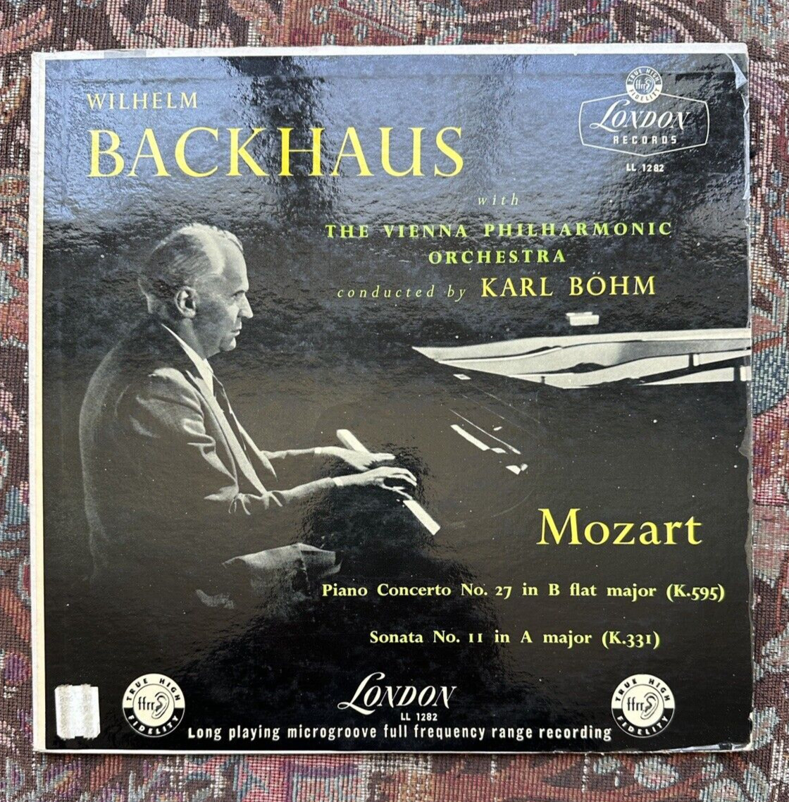 Mozart - Piano Concerto No. 27 - Piano Sonata No II - Backhaus, Bohm LL 1282