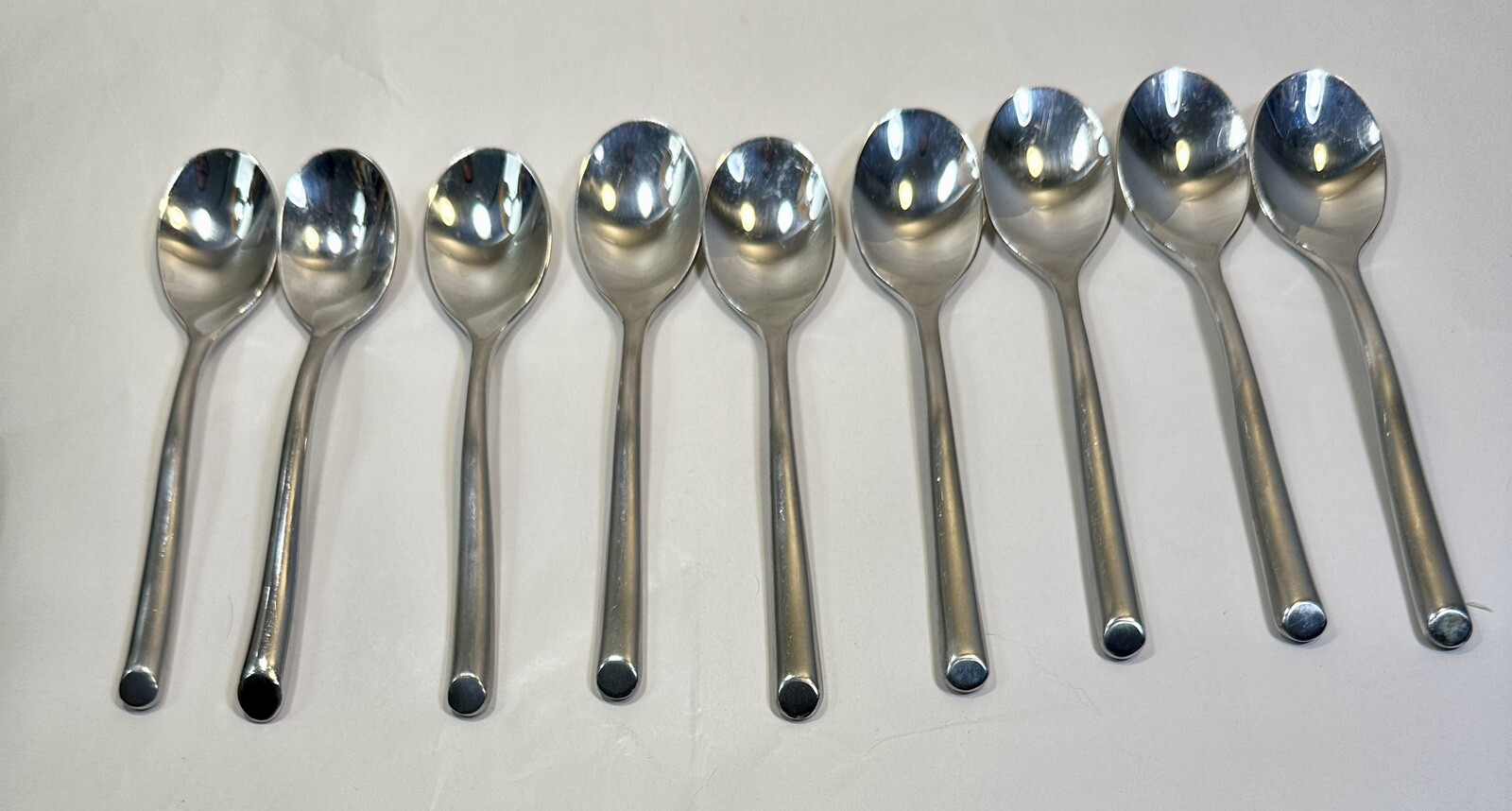 One (1) Mikasa Satin Wave Forged Stainless Flatware Place Setting - Five Pieces - Image 12