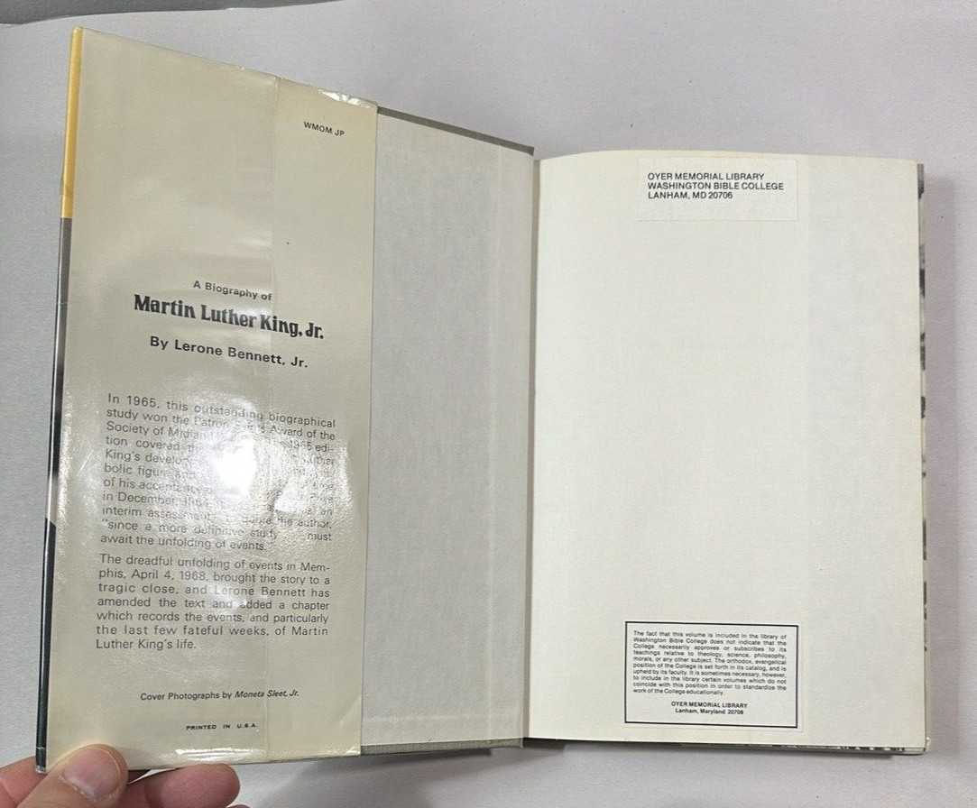 What Manner of Man - Lerone Bennett - 1976 Fourth Revised Edition - Image 1