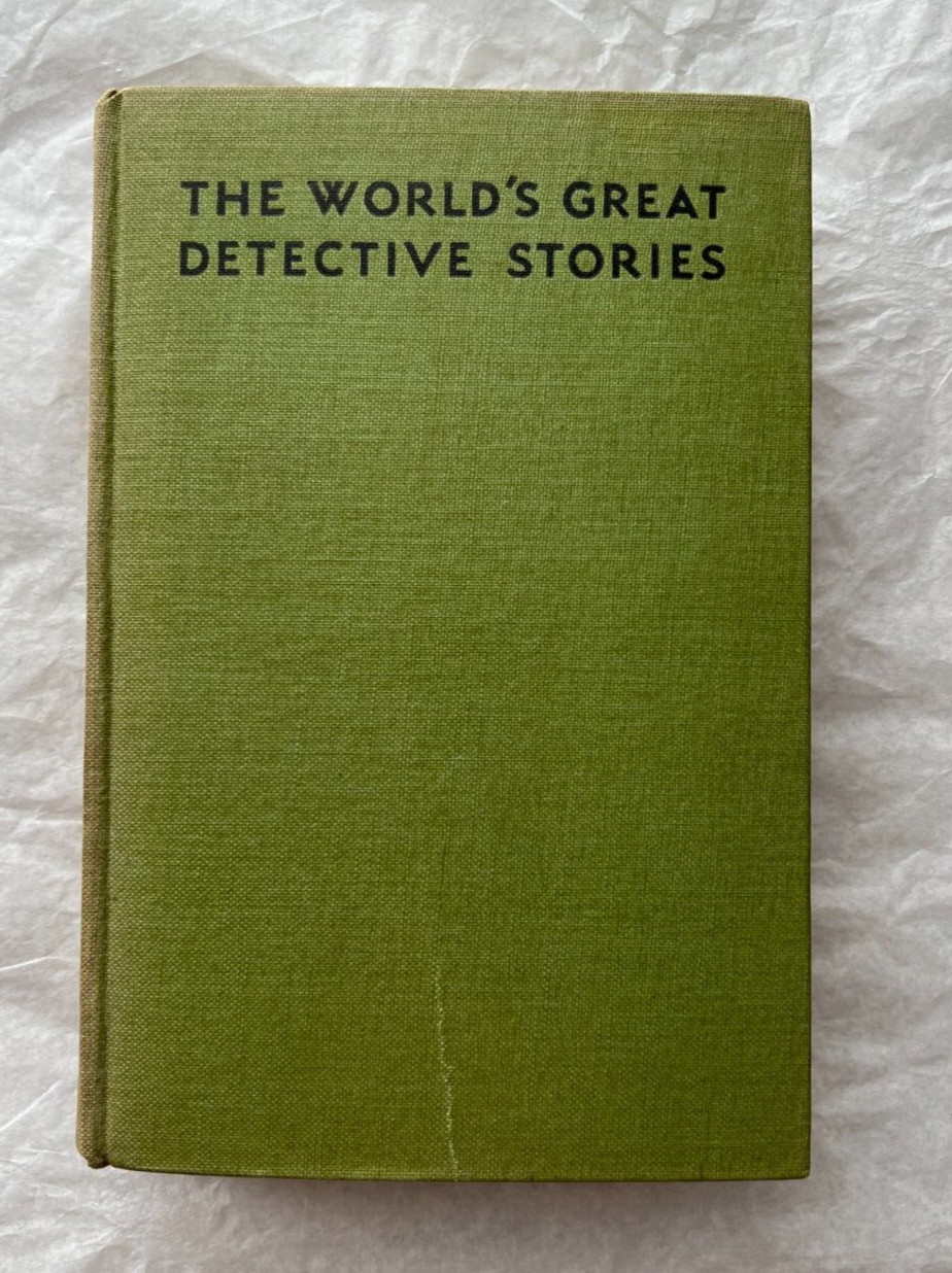 The World's Great Detective Stories -- S.S. Van Dine  - 1931