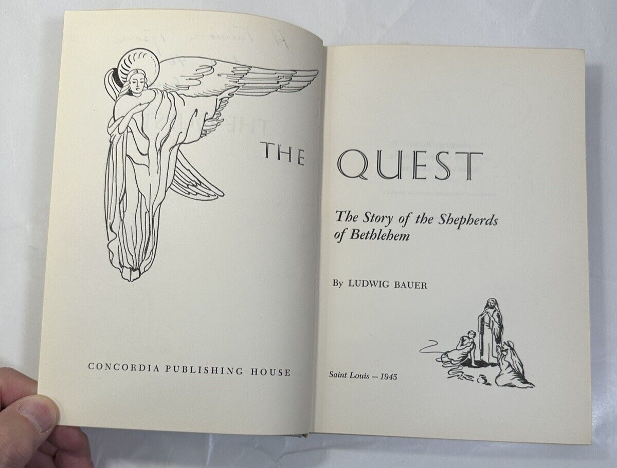 THE QUEST: The Story Of The Shepherds Of Bethlehem - Ludwig Bauer 1945 - Image 4