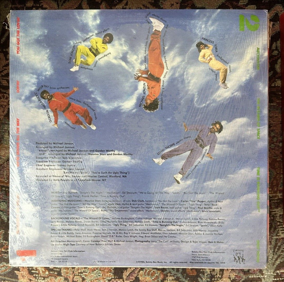 SEALED: Jonzun Crew Featuring Michael Jonzun – Down To Earth - TBLP 1004 - Image 1