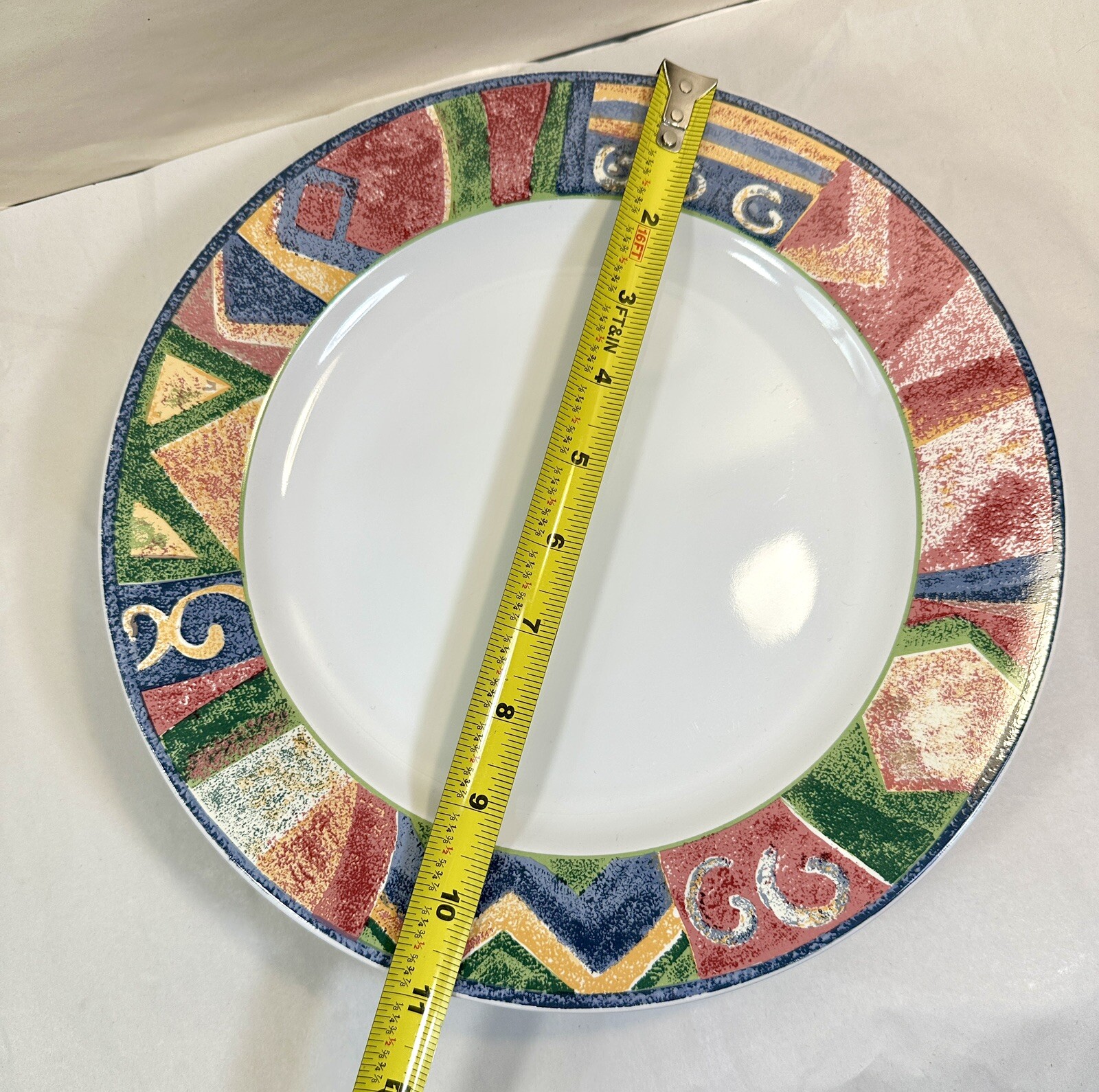 "MESA" by FURIO Dinner Plate -- 10-3/4" -- New Old Stock, Unboxed - Image 3