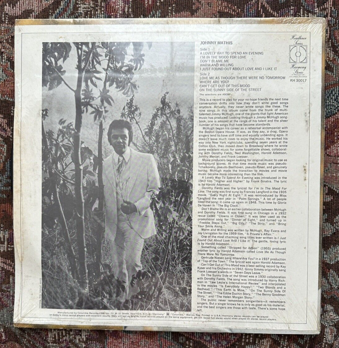 SEALED: Johnny Mathis - Harmony - Coumbia KH 30017 - Image 1