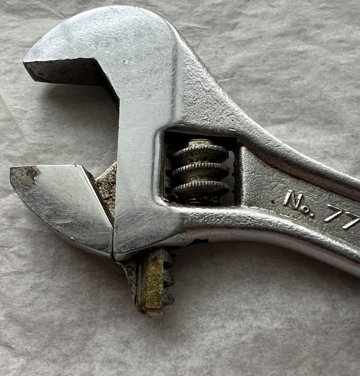IREGA 8" No. 77 Crescent Wrench - Spain - Image 2