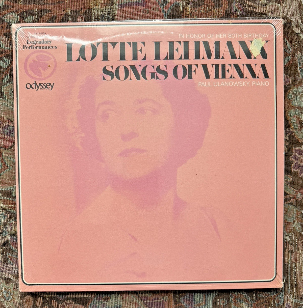 SEALED: Songs Of Vienna / Lotte Lehman -  Odyssey 32160179
