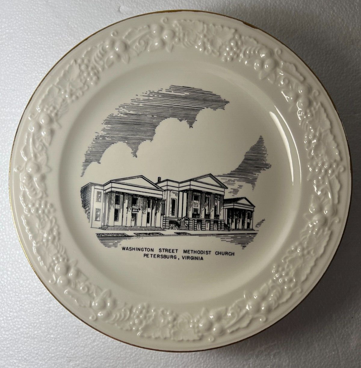 Washington Street Methodist Church Petersburg Virginia - Church Plate - WWArt