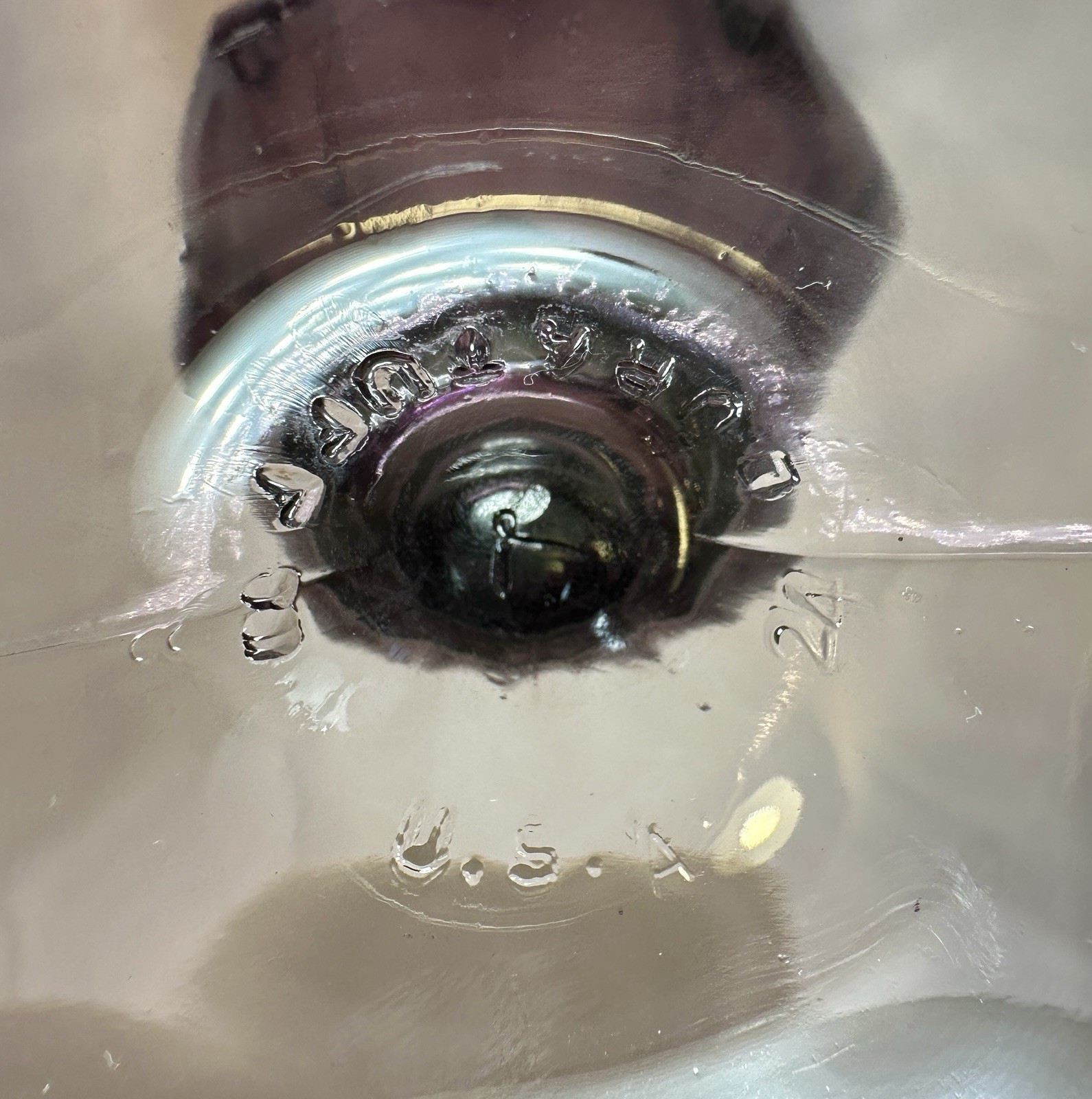 Libbey Gibraltar Duratuff Violet Iced Tea Glasses - Set of 3 - EUC - 6-7/8" - Image 2