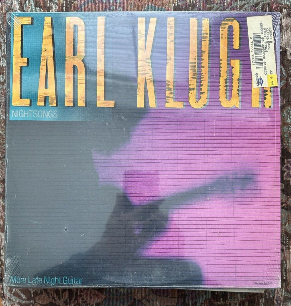 SEALED: Earl Klugh - Nightsongs - Capitol Records – ST-12372