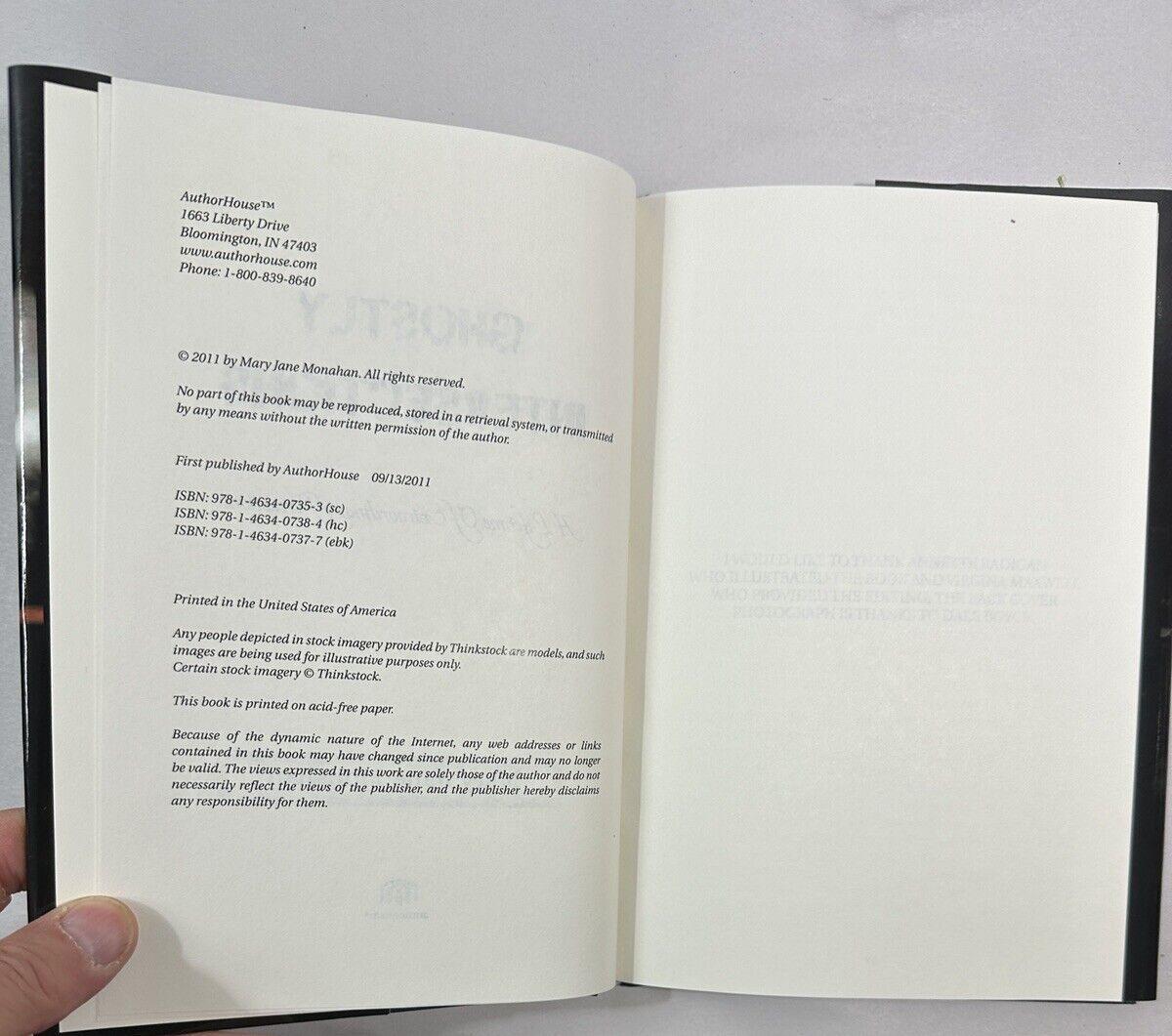 Ghostly Intersections -  Mary Jane Monahan - Signed by the Author - Image 2