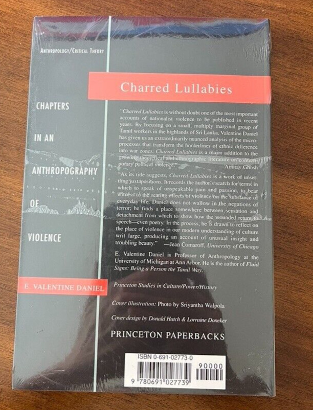 SEALED: Charred Lullabies - E. Valentine Daniel - Image 1