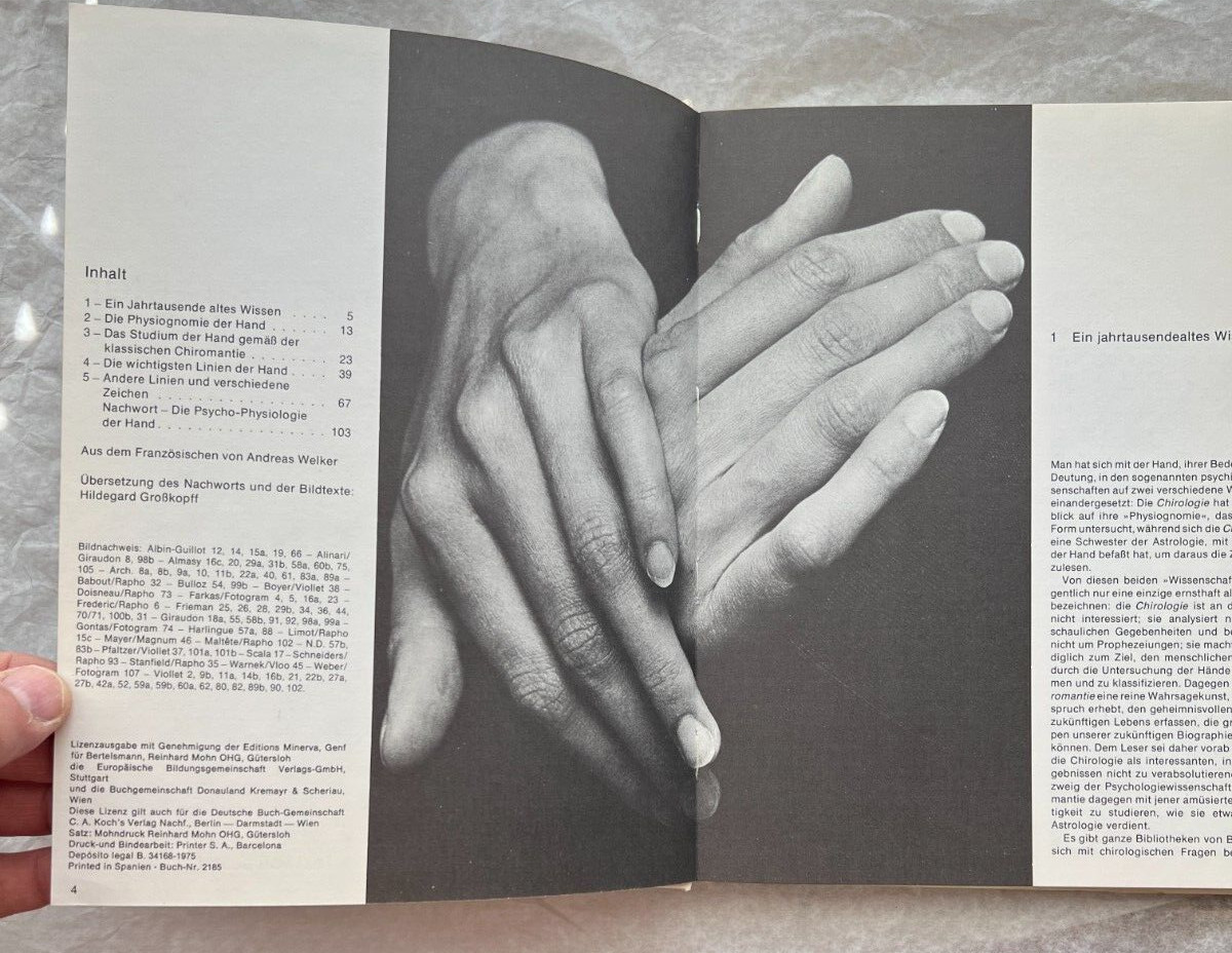 Hände und Charakter -  Jean-Michel Morgan - Hardcover, 1975 - Image 3