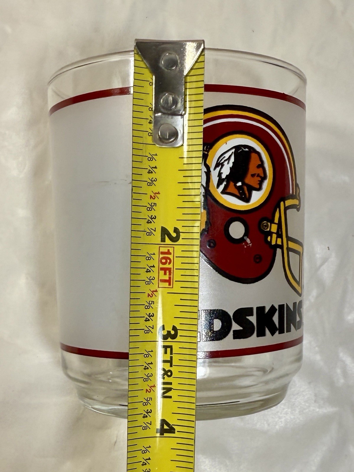 Washington Redskins Glass Tumbler - Image 1