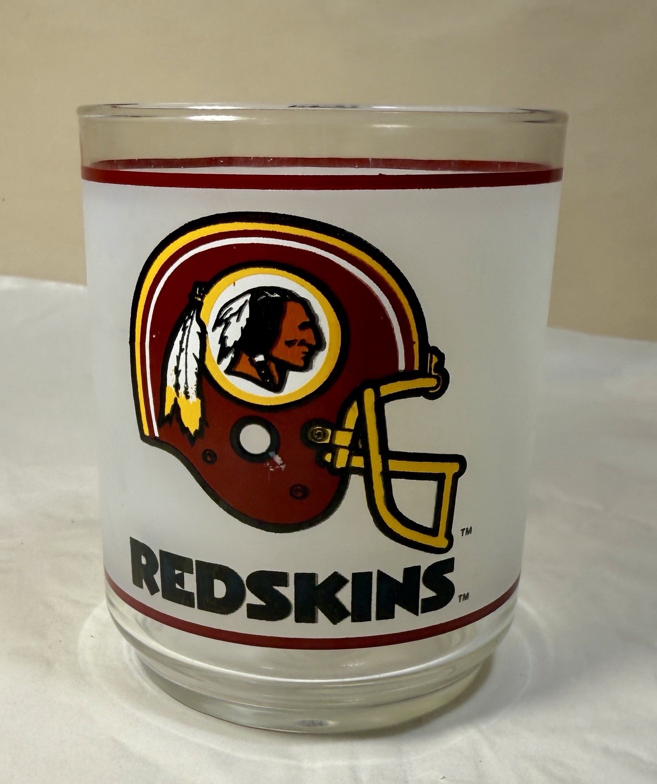 Washington Redskins Glass Tumbler