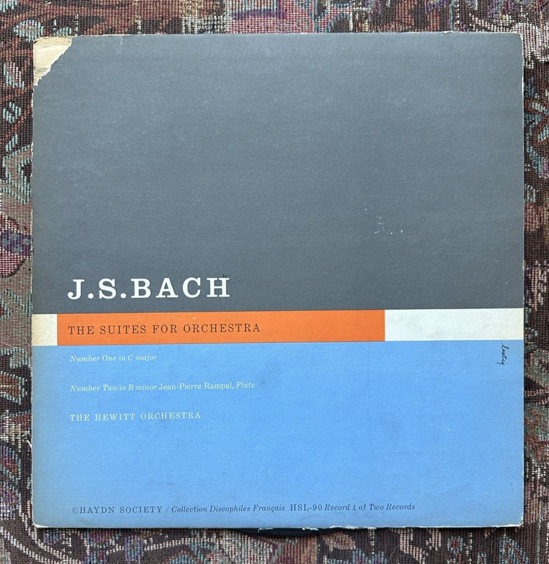 Bach - Orchestral Suites 1-4 - The Hewitt Orchestra - Haydn Society - HSL 90/91 - Image 10