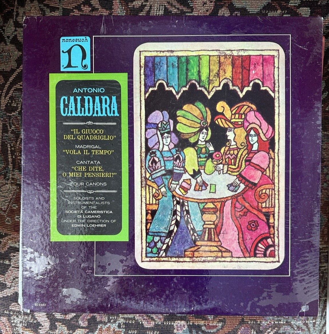 SEALED: Antonio Caldara – Il Giuoco Del Quadriglio - Nonesuch H-1103
